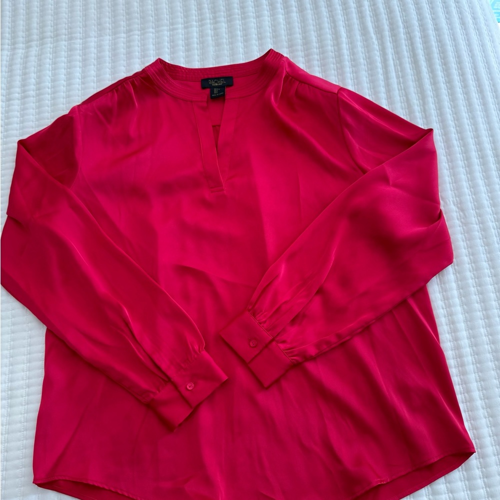 Rachel Vibrant Pink Women's Blouse